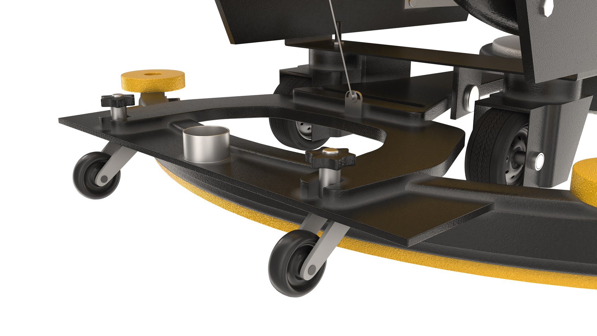 Floor Cleaning Machine Yellow Model - TurboSquid 2282656