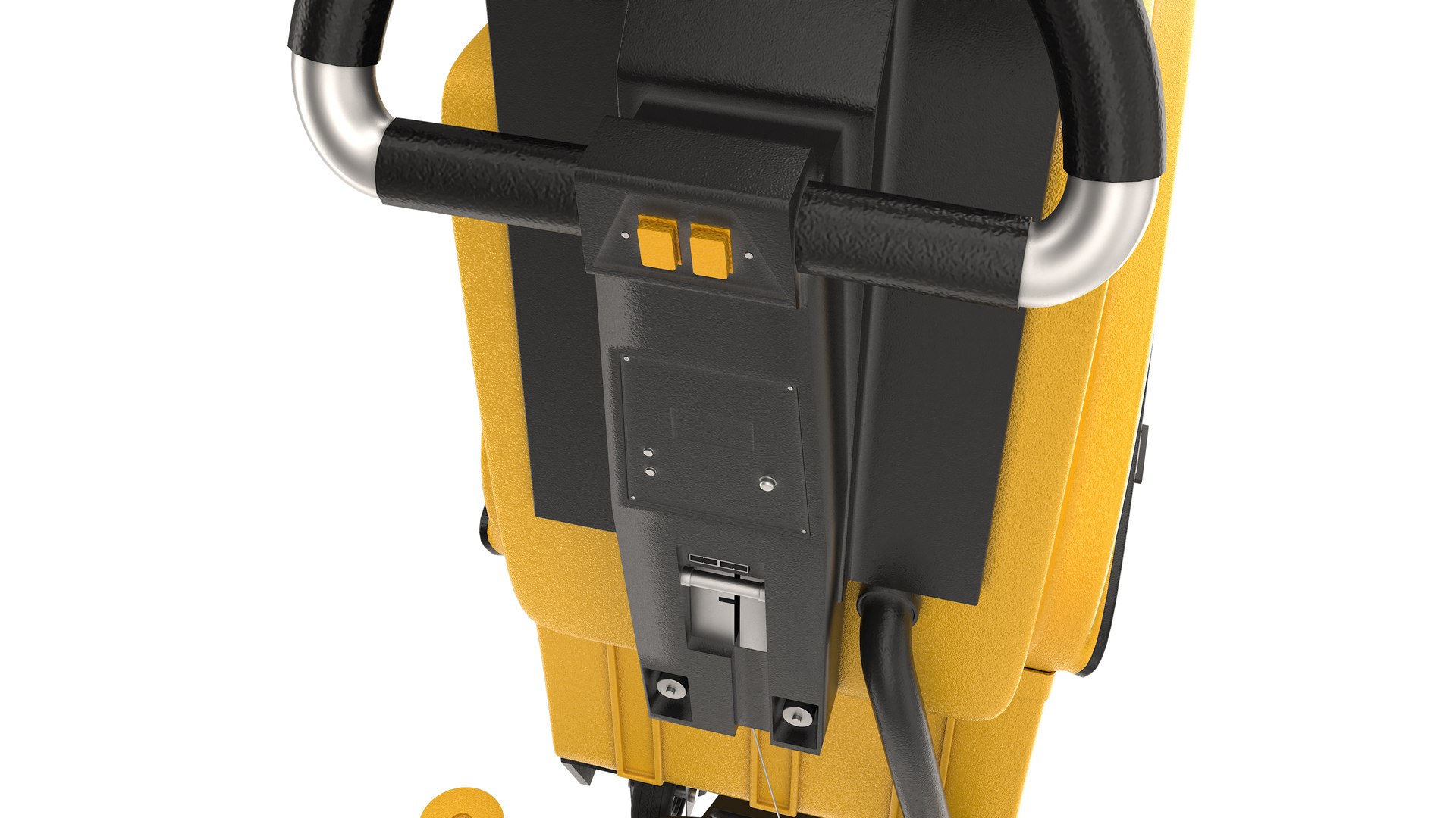 Floor Cleaning Machine Yellow Model - TurboSquid 2282656