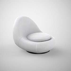 3D Deane Lounge Chair white