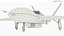 Stealth Combat Unmanned Aerial Vehicle Black