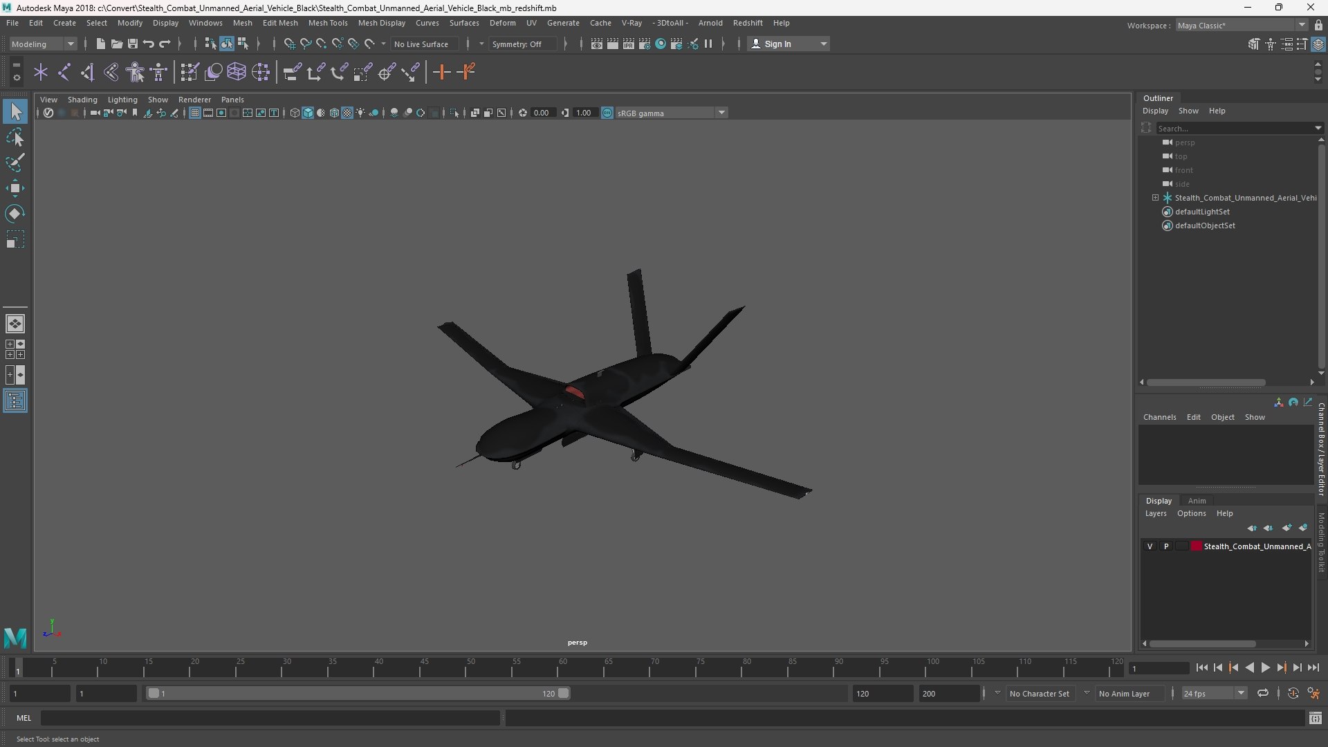 3D Stealth Combat Unmanned Aerial Vehicle Black model https://p.turbosquid.com/ts-thumb/Dj/7QvxYW/OK/stealth_combat_unmanned_aerial_vehicle_black_1002/jpg/1773695404/1920x1080/fit_q87/bf51574c852644892060351aa7310dcbb5c8a9fa/stealth_combat_unmanned_aerial_vehicle_black_1002.jpg