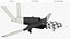 Stealth Combat Unmanned Aerial Vehicle Black
