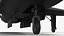 Stealth Combat Unmanned Aerial Vehicle Black