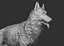 german shepherd realistic model