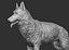 german shepherd realistic model