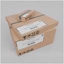 Set di scatole di cartone piatte - truccate e personalizzabili