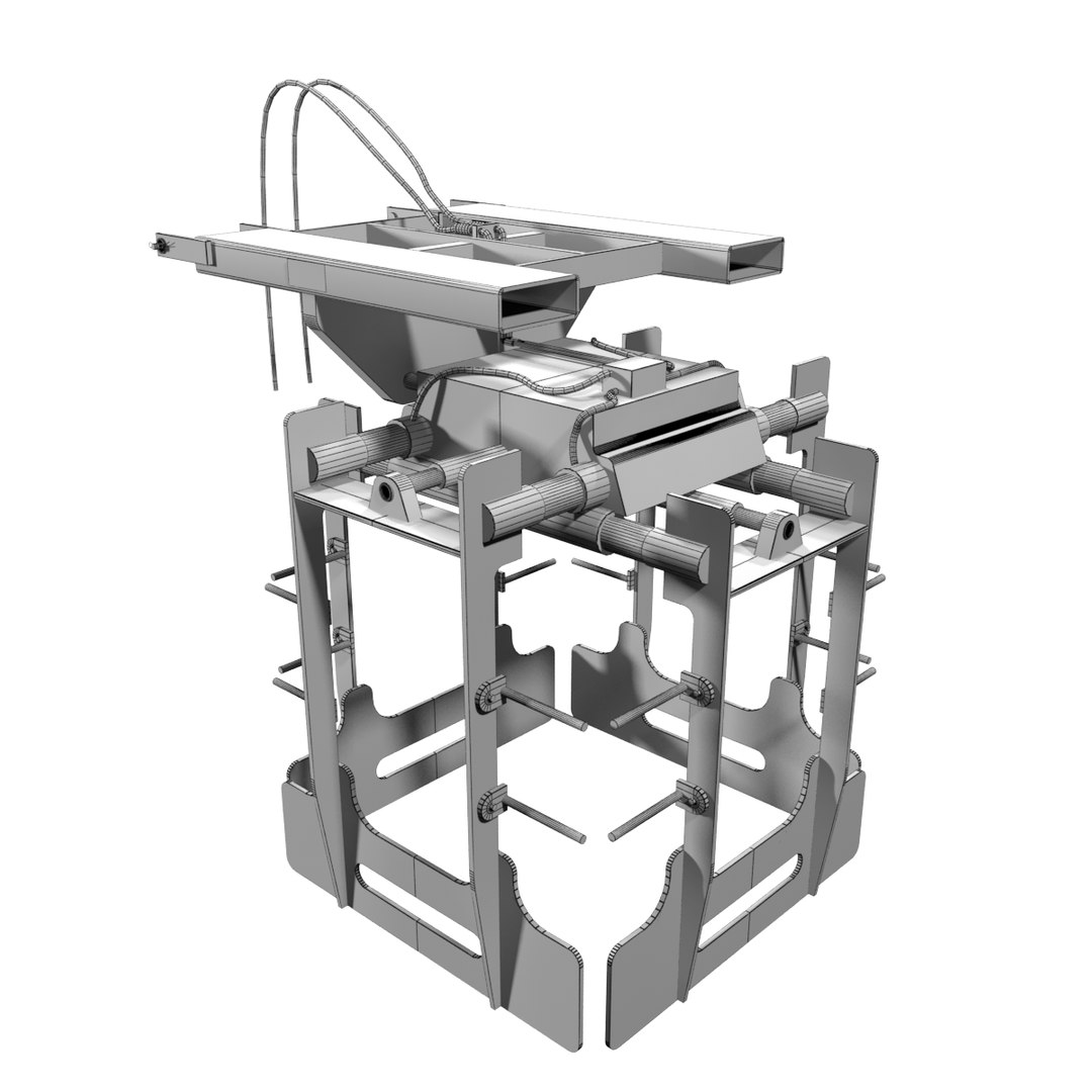3d forklift layer picker model