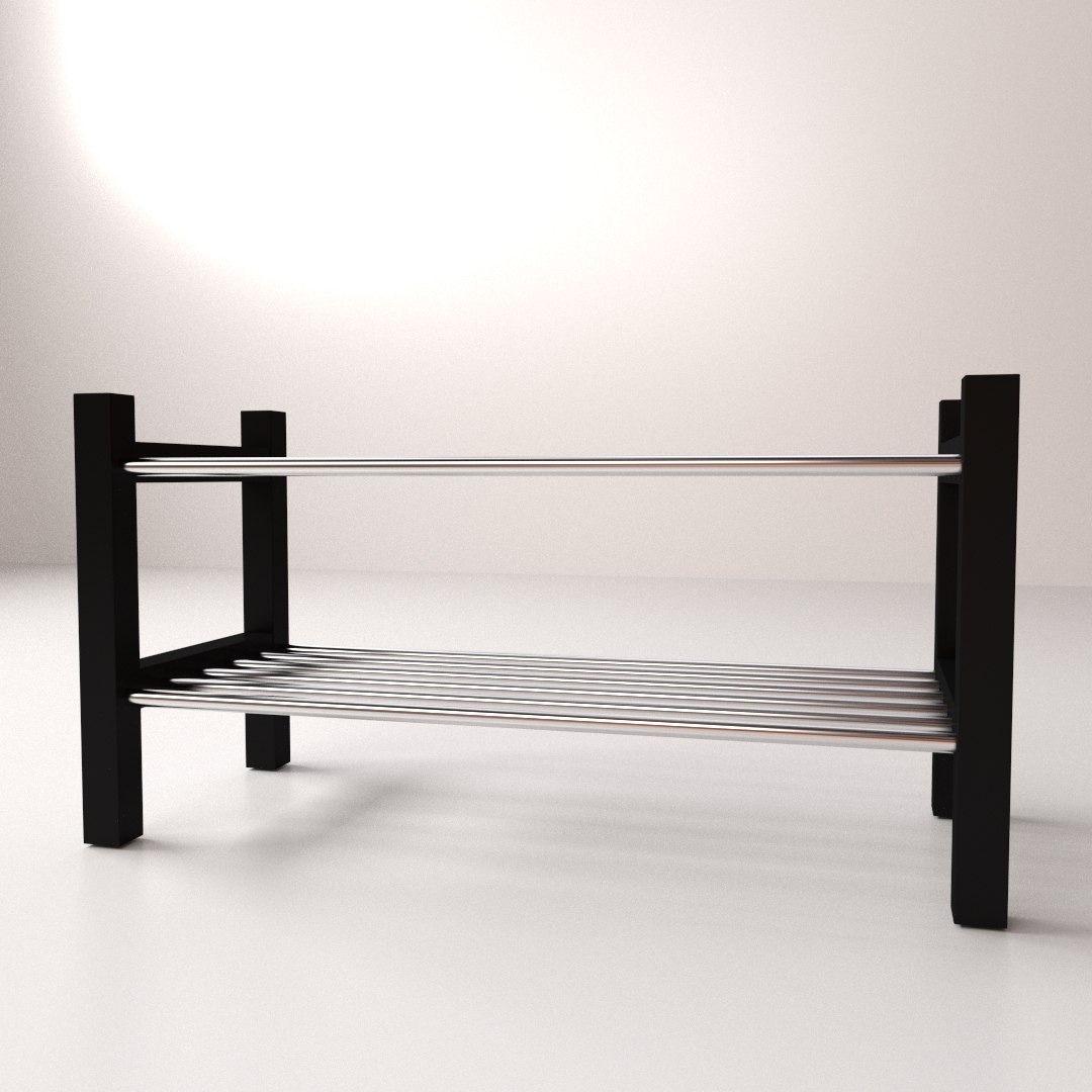 Shoe Rack 3d 3ds