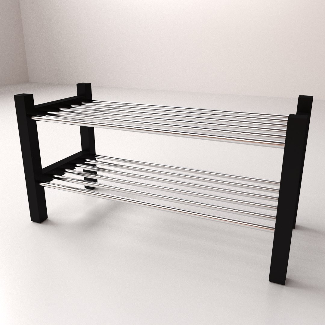 Shoe Rack 3d 3ds