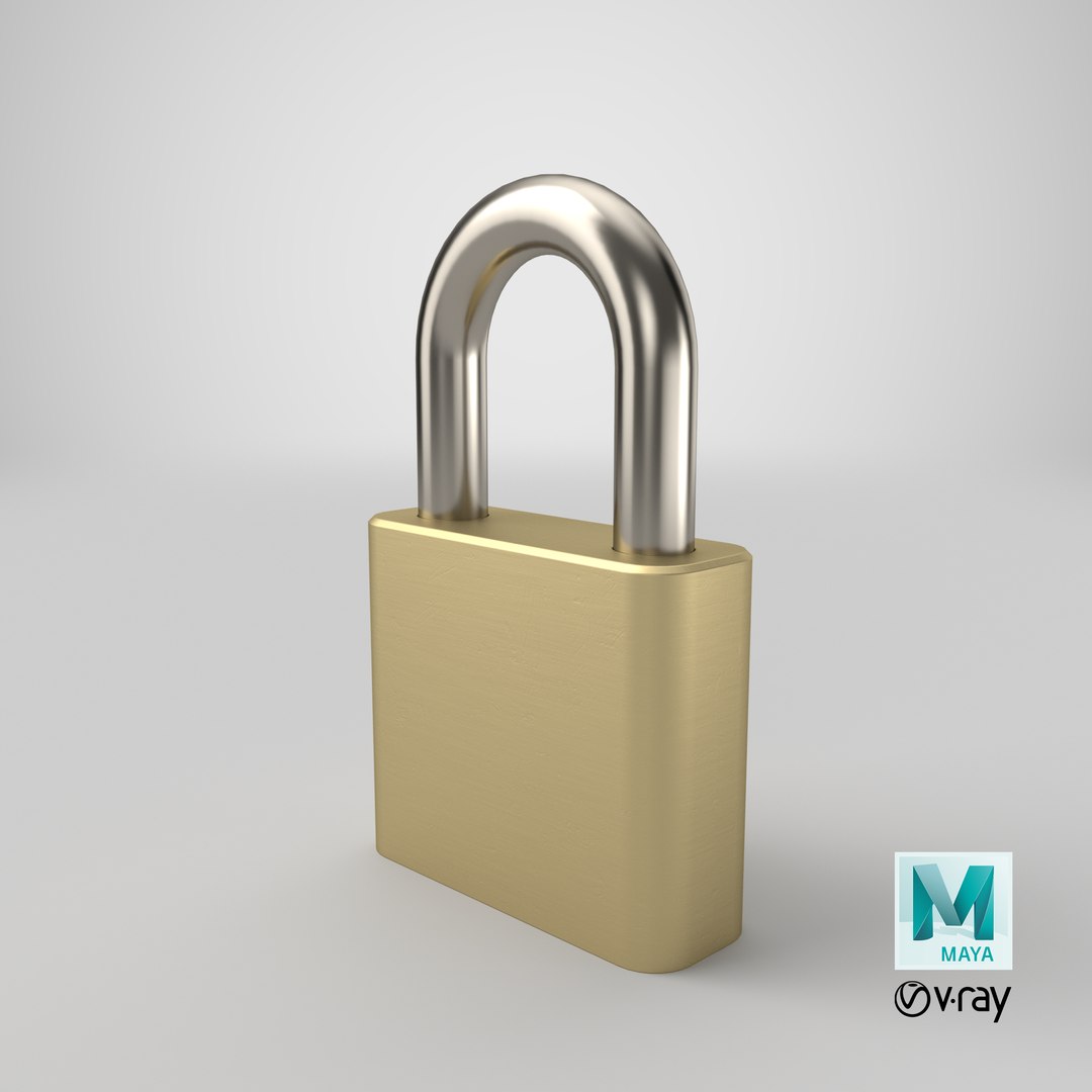 3D Model Padlock - TurboSquid 1862573