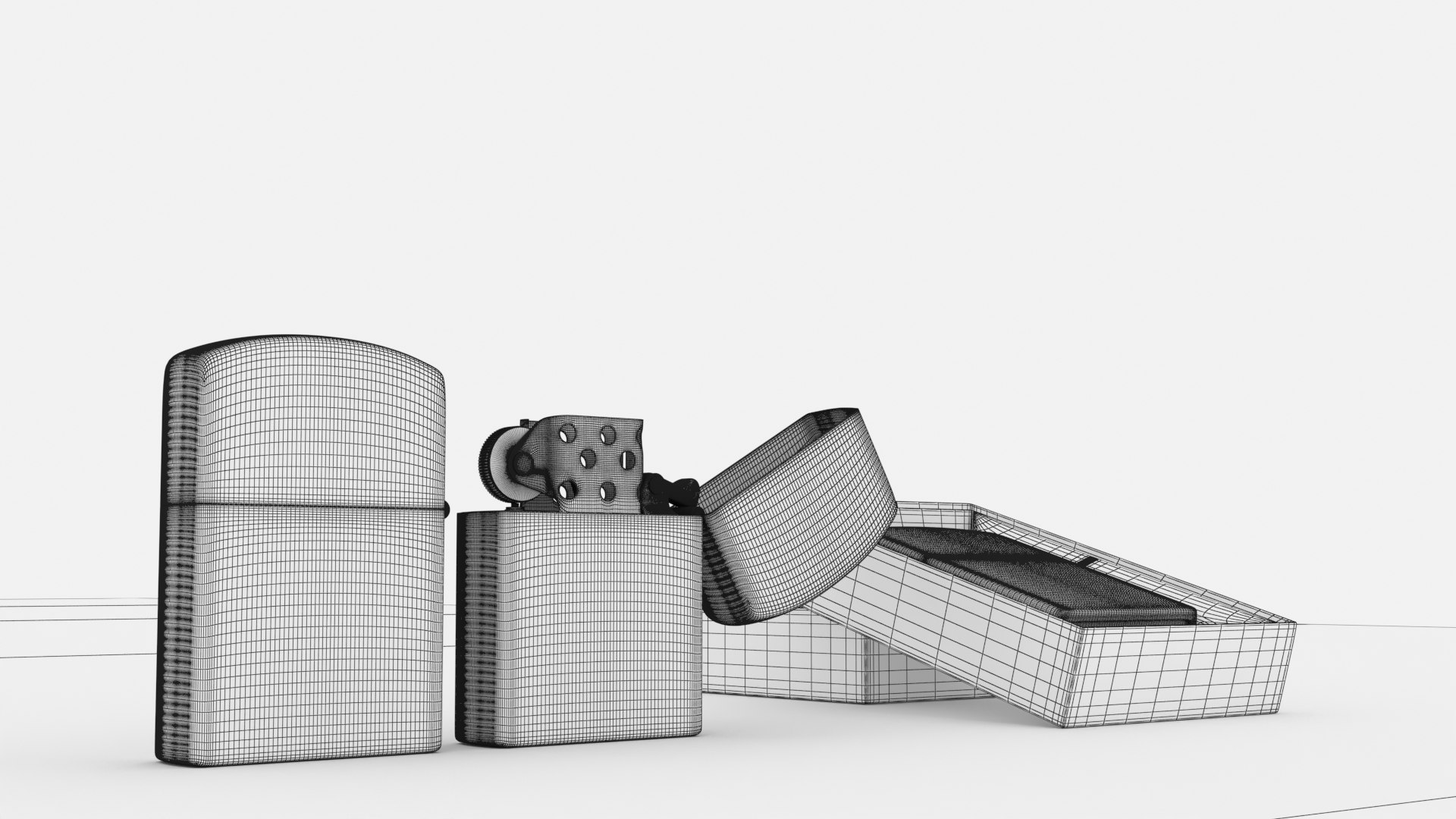 3D Zippo Lighter Guns N Roses Design TurboSquid 2150957