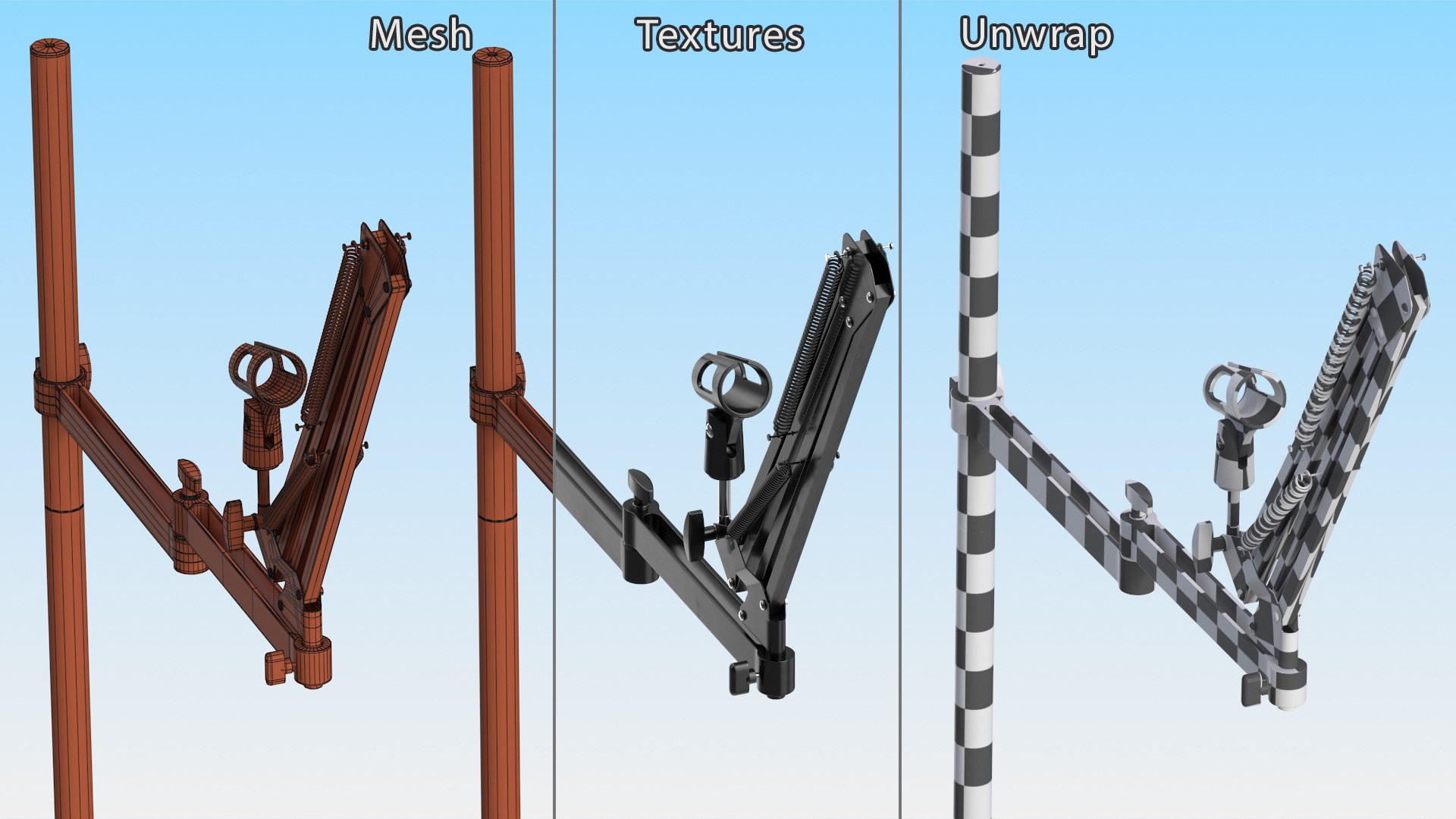Adjustable Flexible Mic Arm Boom Stand ULANZI 3D model https://p.turbosquid.com/ts-thumb/Dj/JVZgcn/wo/adjustableflexiblemicarmboomstandulanzic4dmodel014/jpg/1669597930/1920x1080/fit_q87/4abab76fd43e3852a96f3de6eb227fa9668ed4e7/adjustableflexiblemicarmboomstandulanzic4dmodel014.jpg