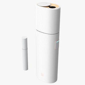 3D iqos lil solid white model