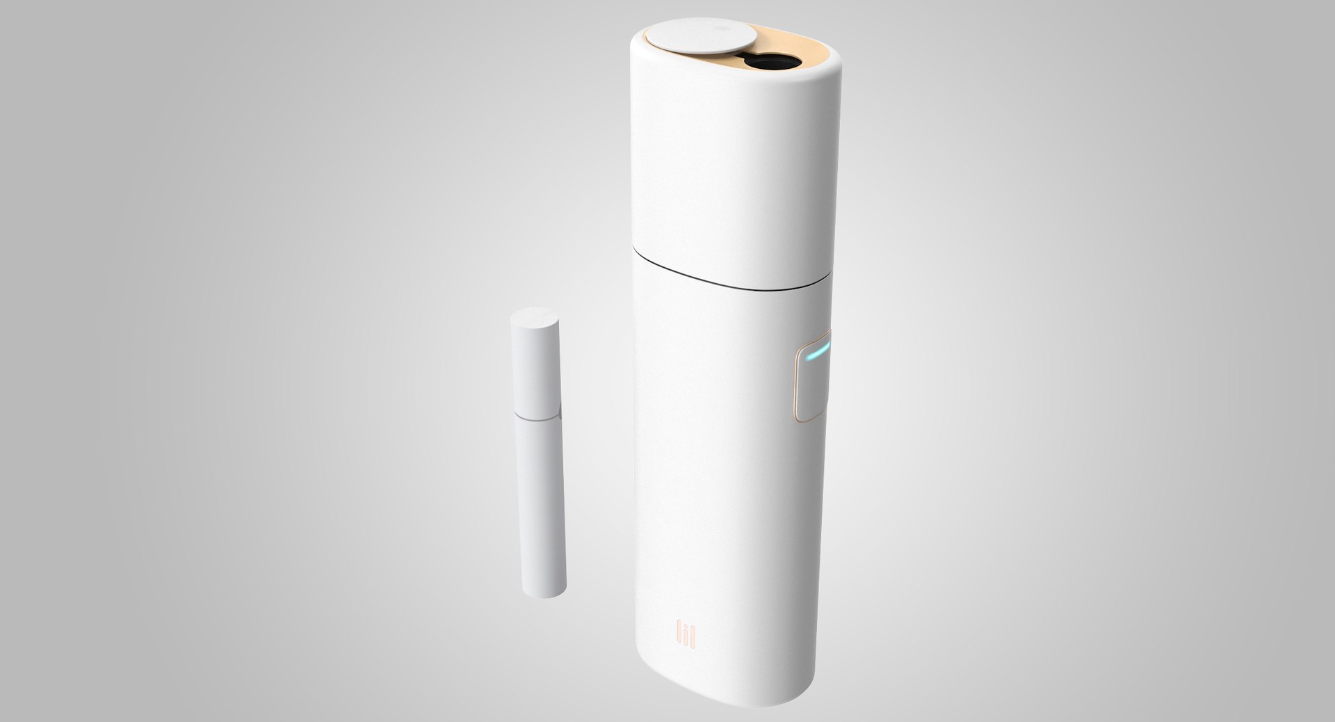 3D iqos lil solid white model - TurboSquid 1659425