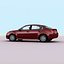2010 subaru legacy sedan 3d model