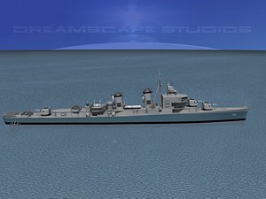 Sumner Class Destroyer DD-733 USS Shannon