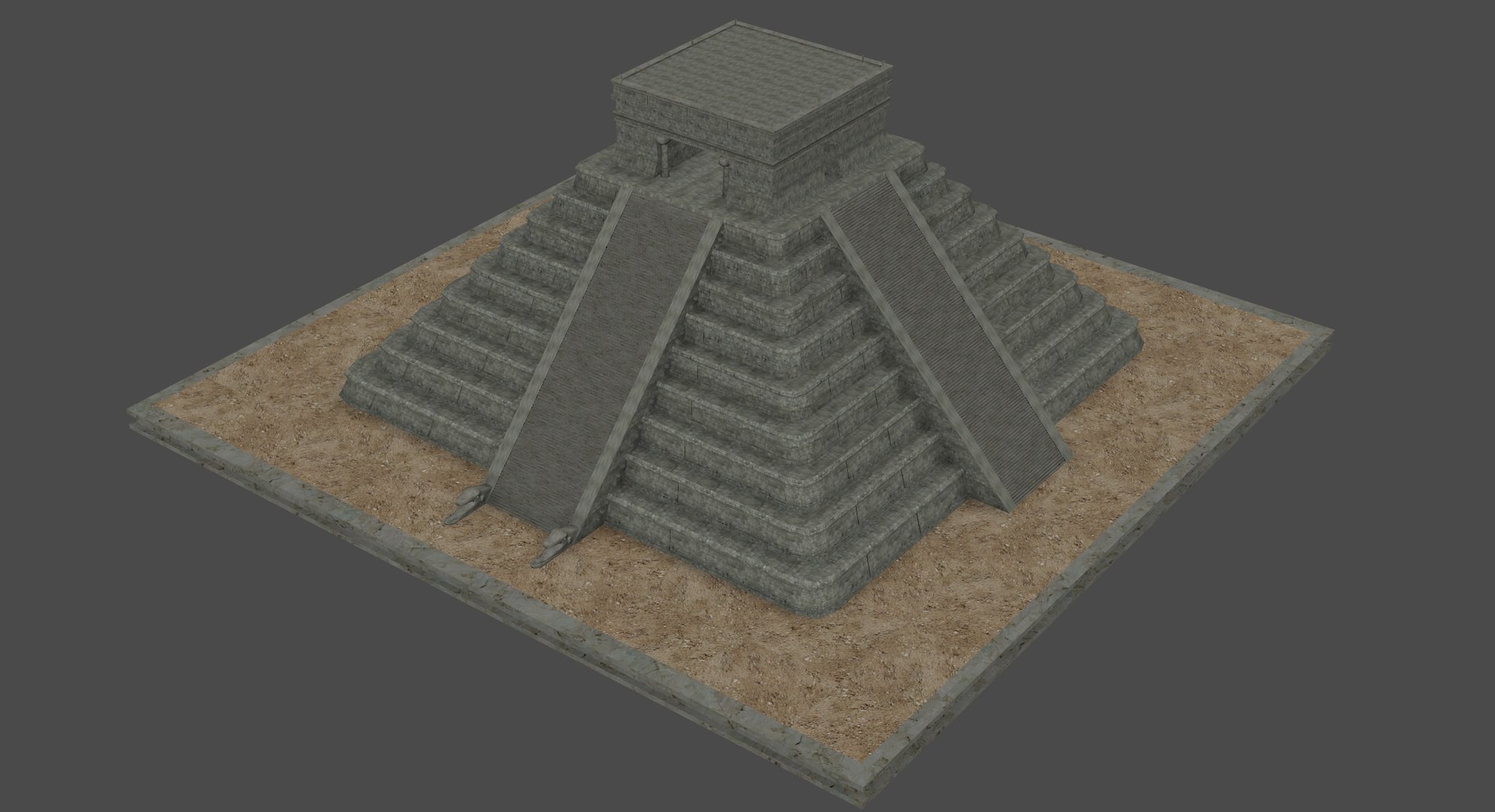 Itza Pyramid 3D https://p.turbosquid.com/ts-thumb/Dj/TBP8aC/A5/itza8/jpg/1747416973/1920x1080/fit_q87/c753a73f36bbaf3628f3b920da9ece5f804ab733/itza8.jpg