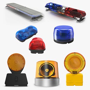 Emergency Warning Lights Collection 3