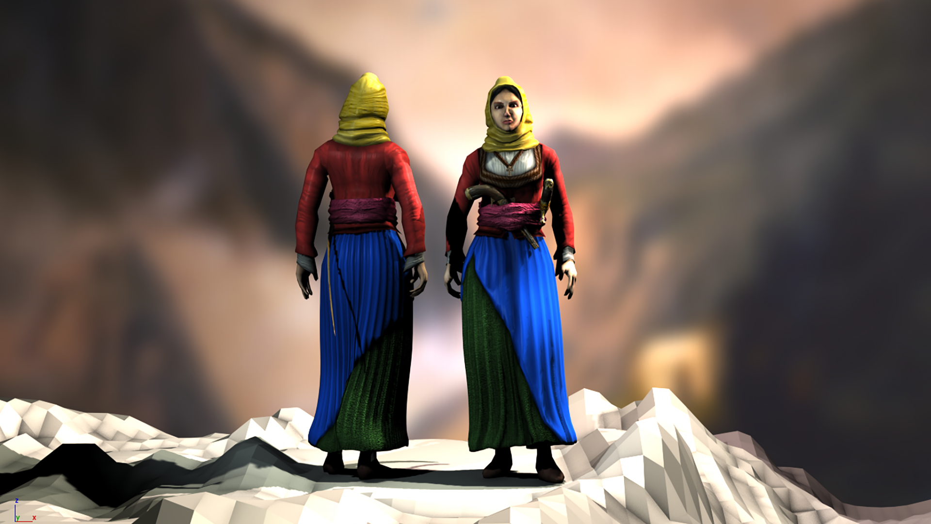 Modello 3D Laskarina Bouboulina TurboSquid 1781299