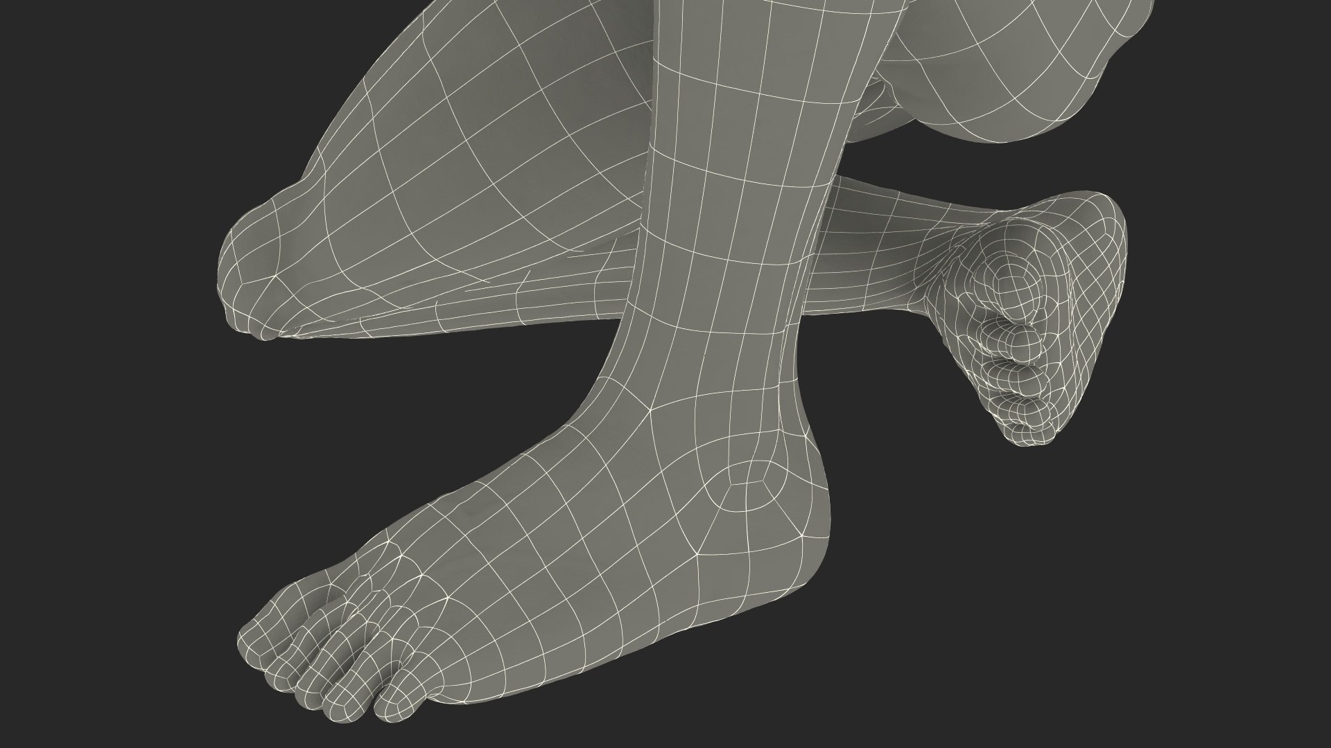 3D Model Homo Habilis In A Sitting Pose Fur - TurboSquid 2174893