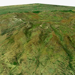 Mount Elgon the border of Uganda and Kenya