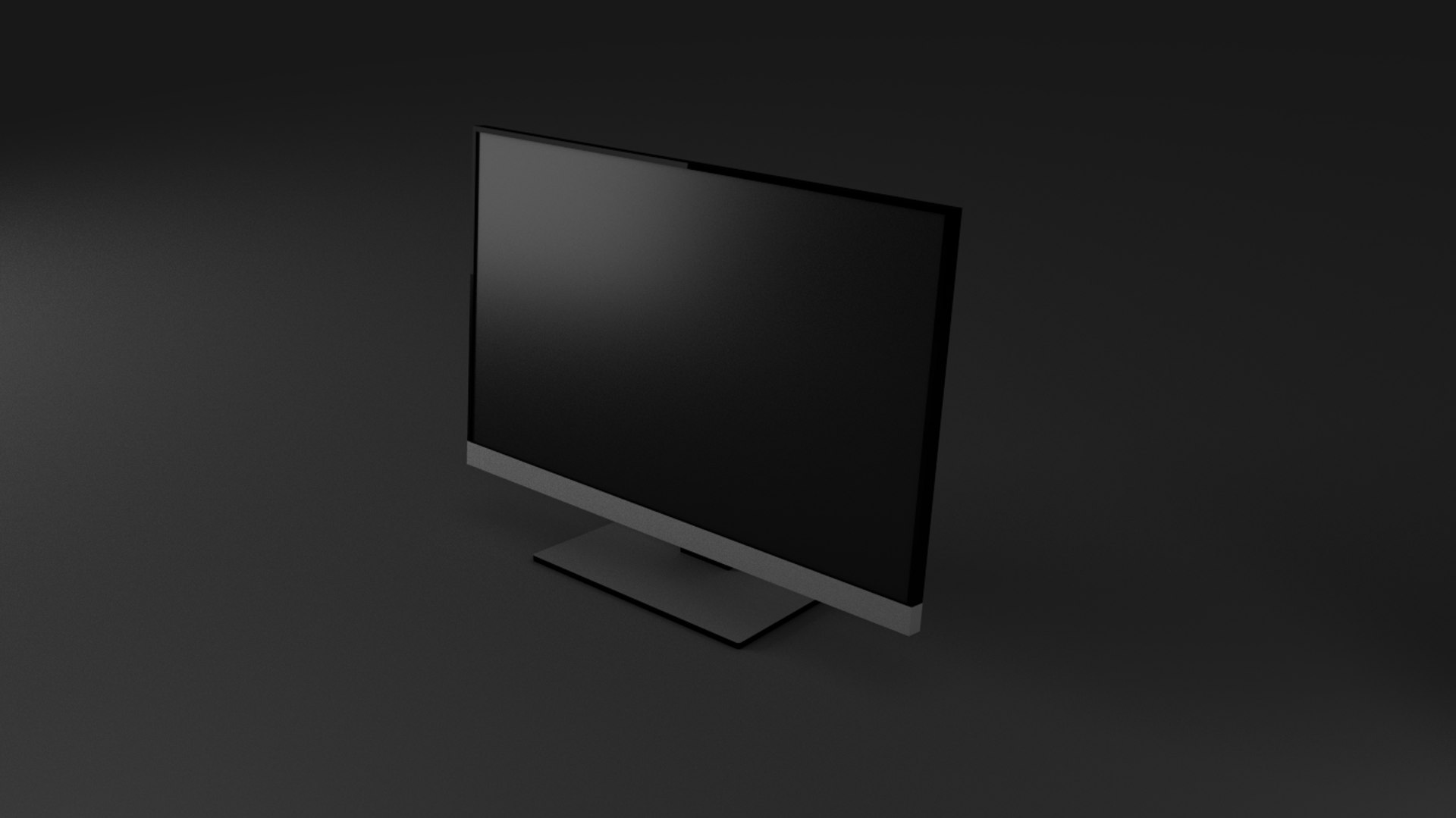 Free Obj Model 27 Inch Monitor