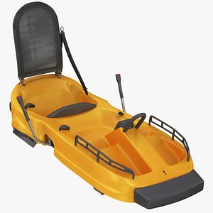 Mountain Coaster Cart 3D model