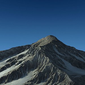 Snow Mountain Terrain Landscape 19
