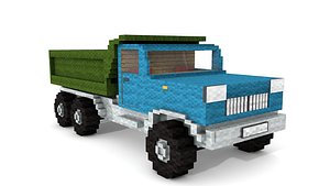3d model minecraft tipper