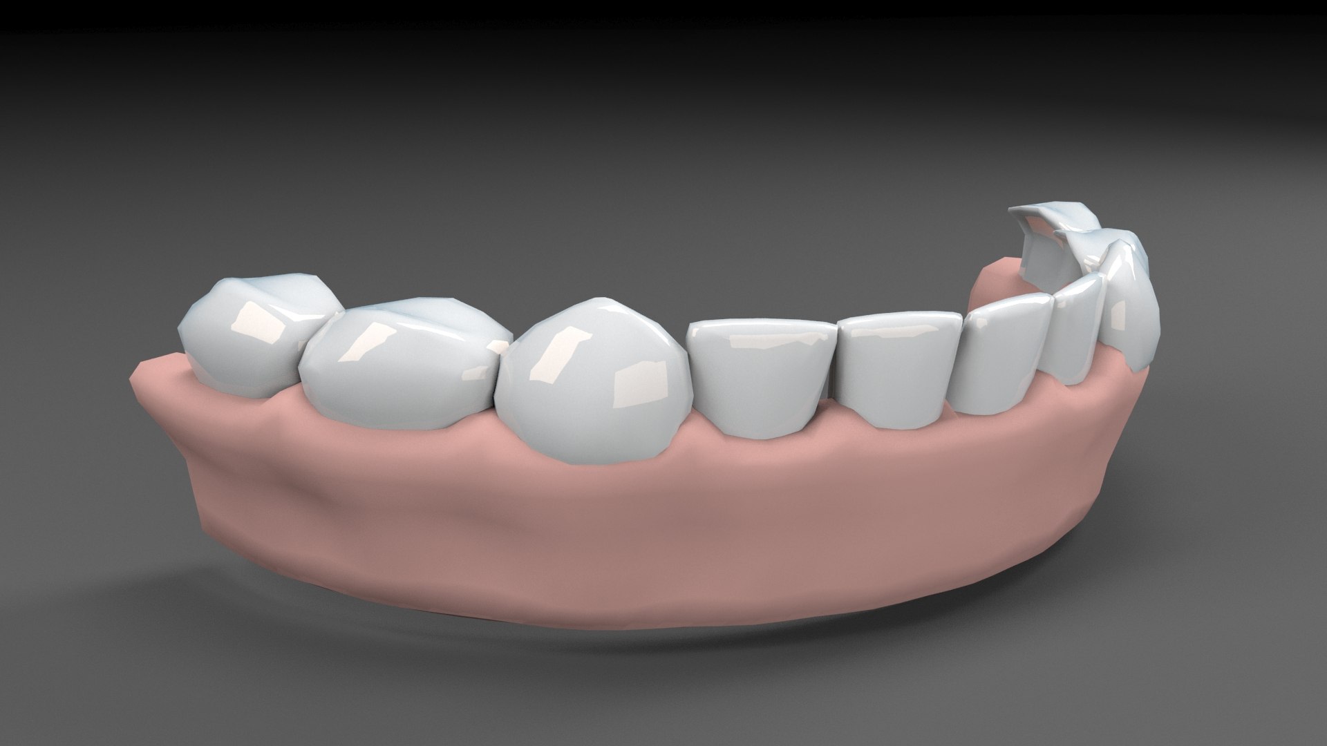 teeths obj