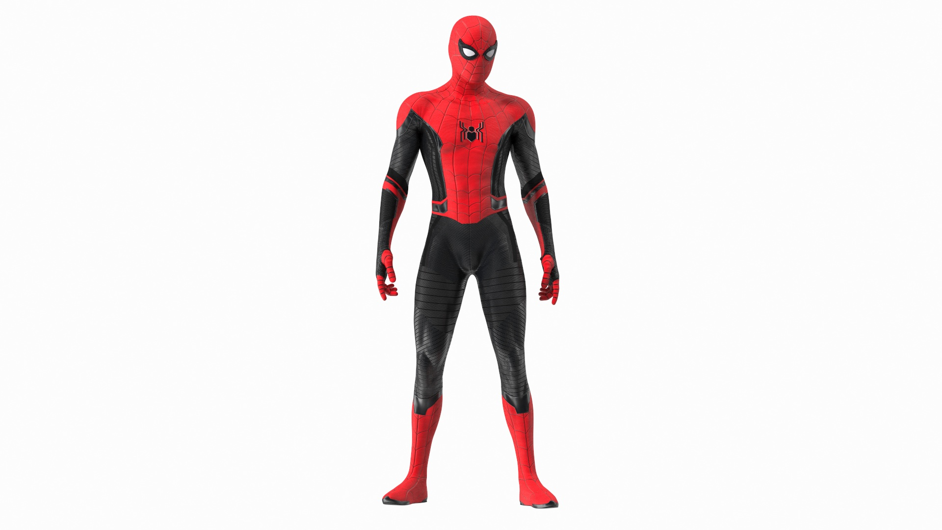 Spiderman standing pose