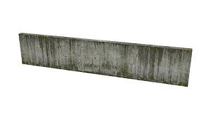 Concrete Wall 3D model