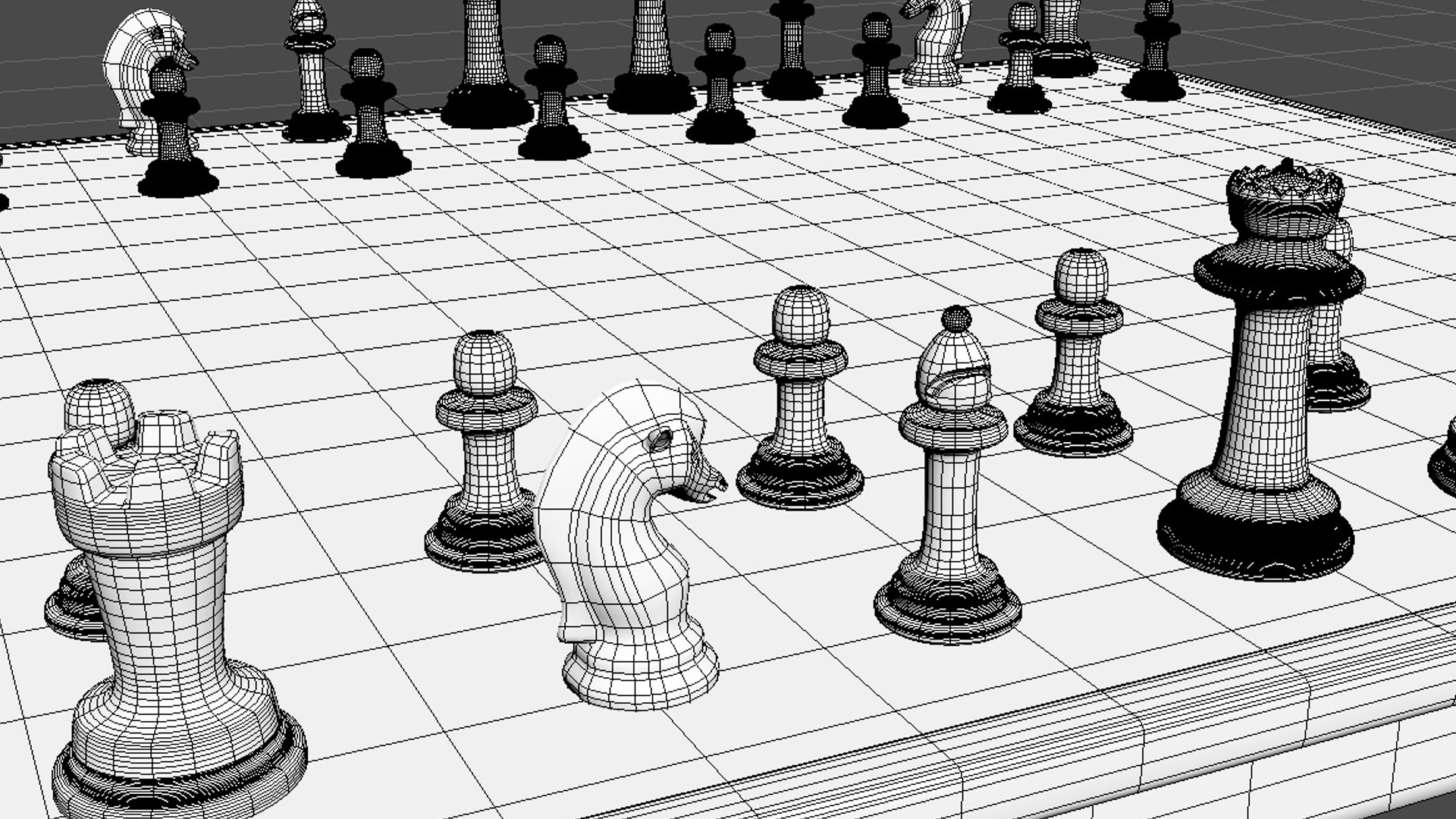 3D Simple Chess 3D Model - TurboSquid 1993690