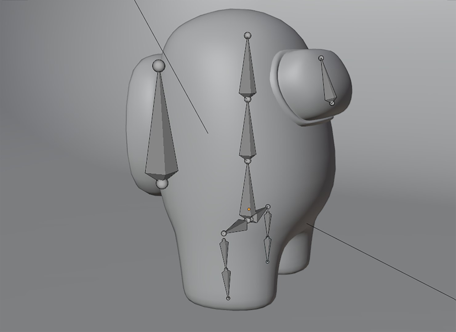 Blue Among Us Character 3D Model - TurboSquid 1803132