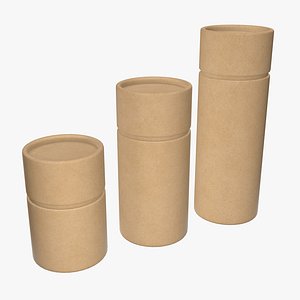 3D tube paper craft model