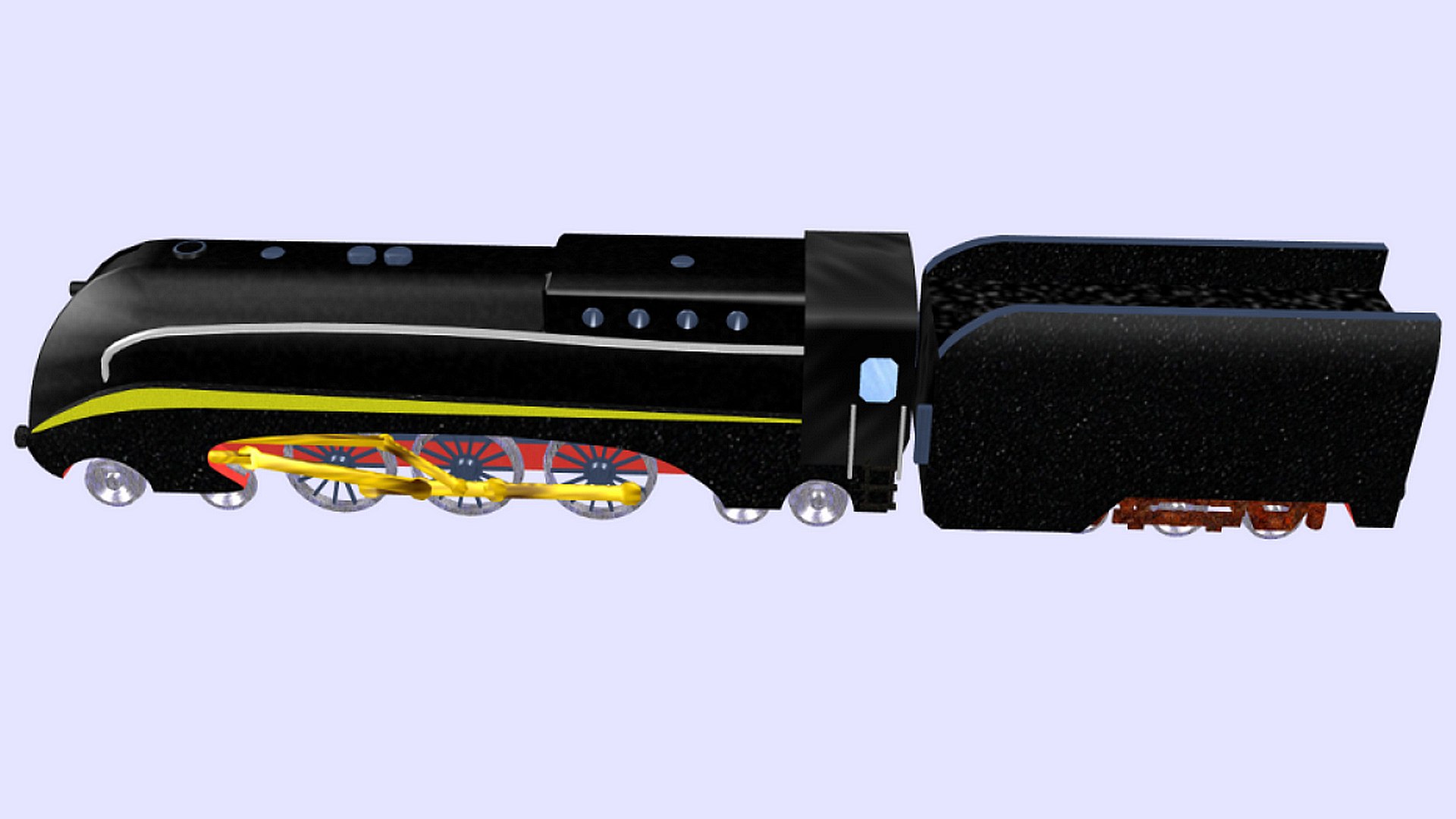 3D Corpet-louvet Sncf Class 232-r Model - TurboSquid 1707439
