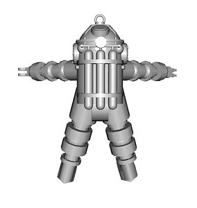 tritonia002xd suit hardsuit 3d 3ds