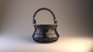 Medieval Metal Pot
