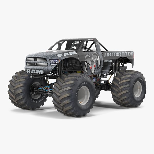 3d monster truck raminator