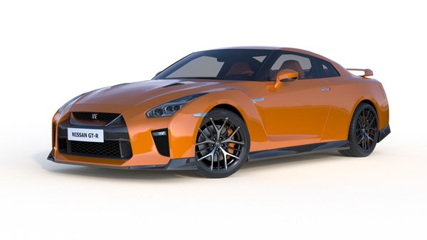 3D nissan gtr 2017