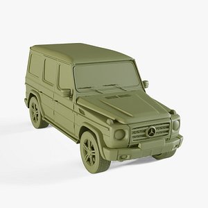 3D Mercedes-Benz G-class 2011 model