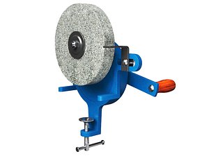 Manual Bench Grinder 3D