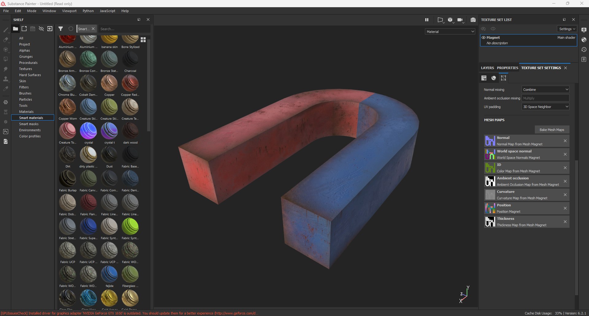 Magnet Model - TurboSquid 2166607