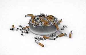 Overfilling Ashtray