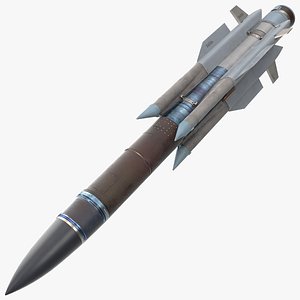 X-31PM Supersonic Missile 3D