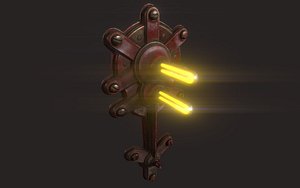 Steampunk Lamp 02