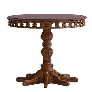 Carved table 3