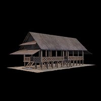 Traditional House Baileo Maluku