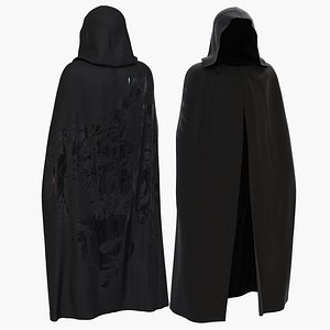 Long Black Cloak