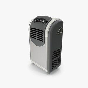 3D Portable Air Conditioner model